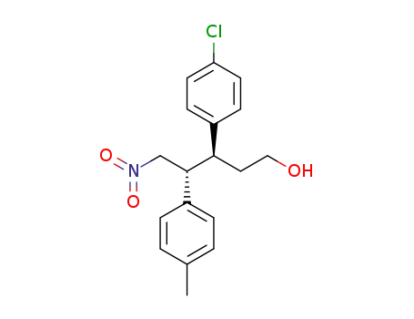 3-(4-chlorophenyl)-5-nitro-4-p-tolyl-pentan-1-ol