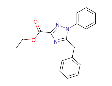 ethyl 5-benzyl-1-phenyl-1H-1,2,4-triazole-3-carboxylate
