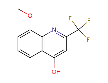 4-HYDROXY-8-METHOXY-2-(트리플루오로메틸)퀴놀린