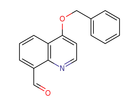 4-(benzyloxy)quinoline-8-carbaldehyde
