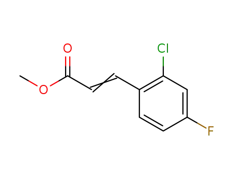 3-(2-chloro-4-fluoro-phenyl)-acrylic acid methyl ester