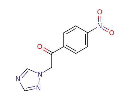 Molecular Structure of 139370-88-0 (Ethanone, 1-(4-nitrophenyl)-2-(1H-1,2,4-triazol-1-yl)-)