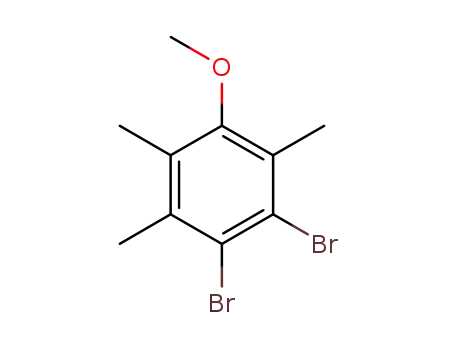 Molecular Structure of 1359986-20-1 (1,2-DibroMo-4-Methoxy-3,5,6-triMethylbenzene)