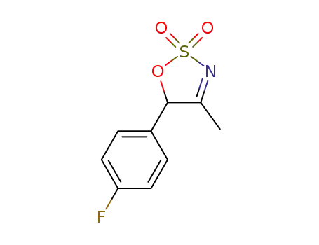 5-(4-fluorophenyl)-4-methyl-5H-[1,2,3]oxathiazole 2,2-dioxide
