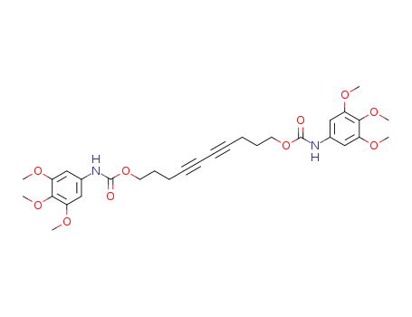 4,6-decadiyne-1,10-diyl bis[N-(3,4,5-trimethoxyphenyl)carbamate]