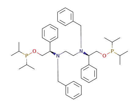 (2R)-2-(benzyl{2-[benzyl((1R)-2-{[bis(propan-2-yl)phosphanyl]oxy}-1-phenylethyl)amino]ethyl}amino)-2-phenylethyl bis(propan-2-yl)phosphinite