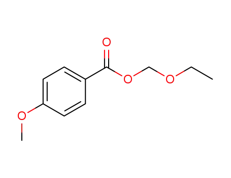 Molecular Structure of 1380825-76-2 (ethoxymethyl 4-methoxybenzoate)