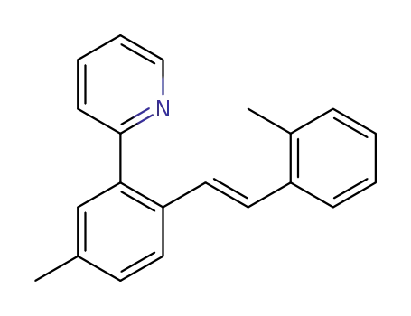 (E)-2-(5-methyl-2-(2-methylstyryl)phenyl)pyridine