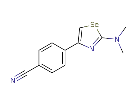 4-(2-(dimethylamino)-1,3-selenazol-4-yl)benzonitrile
