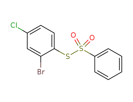 S-(2-bromo-4-chlorophenyl)benzenesulfonothioate