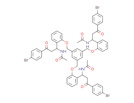 C<sub>60</sub>H<sub>54</sub>Br<sub>3</sub>N<sub>3</sub>O<sub>9</sub>