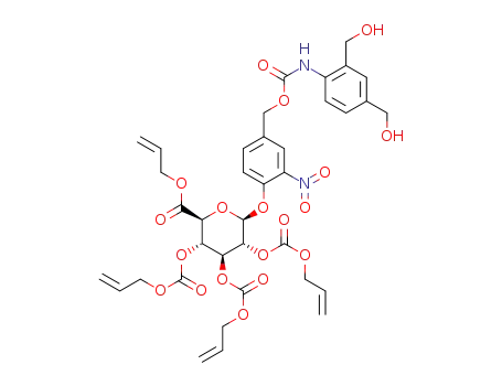 C<sub>37</sub>H<sub>40</sub>N<sub>2</sub>O<sub>19</sub>