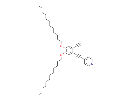 4-((4,5-bis(dodecyloxy)-2-ethynylphenyl)ethynyl)pyridine