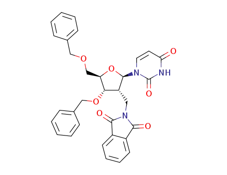 3',5'-di-O-benzyl-2'-deoxy-2'-C-α-phthalimidomethyluridine