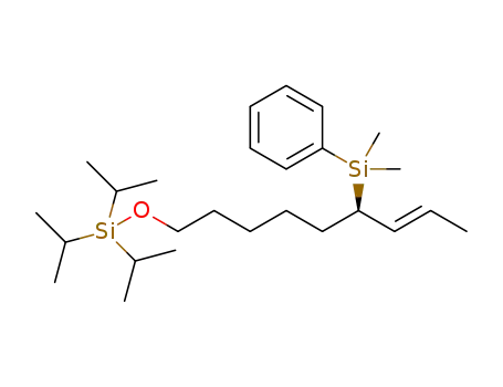 (E)-[(6-dimethylphenylsilyl-7-nonen-1-yl)oxy]triisopropylsilane