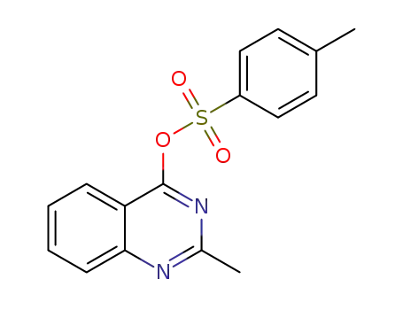 Molecular Structure of 1363721-18-9 ((2-methylquinazolin-4-yl)-4-methylbenzenesulfonate)