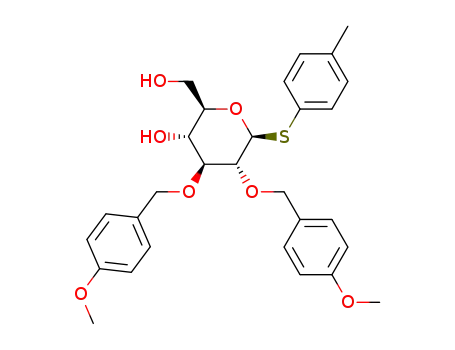 p-tolyl 2,3-di-O-(4-methoxybenzyl)-1-thio-β-D-glucopyranoside