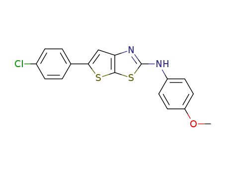 5-(4-chlorophenyl)-N-(4-methoxyphenyl)thieno[3,2-d][1,3]thiazol-2-amine