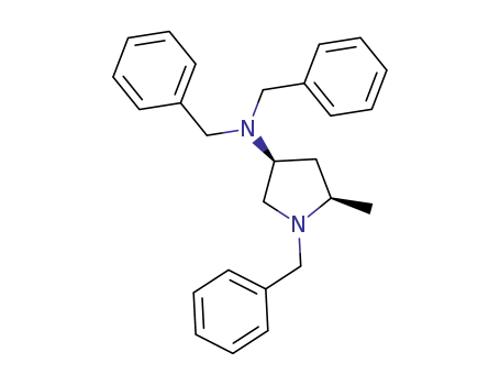 (3S,5R)-1-benzyl-3-(dibenzylamino)-5-methylpyrrolidine