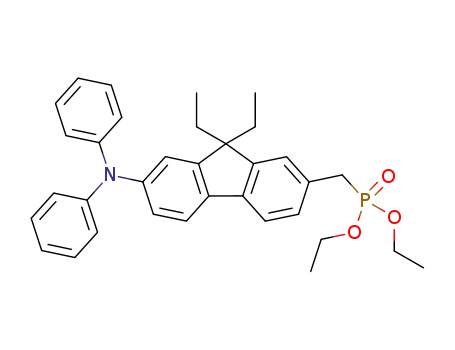 diethyl (7-(diphenylamino)-9,9-diethylfluoren-2-yl)methylphosphonate