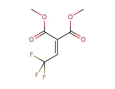 Molecular Structure of 170564-83-7 (dimethyl 2-(2,2,2-trifluoroethylidene)malonate)