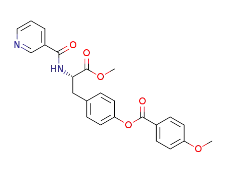 N-nicotinoyl-O-(4-methoxybenzoyl)-L-tyrosine methyl ester