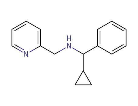 cyclopropyl(phenyl)-N-(pyridin-2-ylmethyl)methanamine