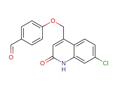 4-[(7-chloro-1,2-dihydro-2-oxoquinolin-4-yl)methoxy]-benzaldehyde