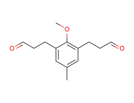 1,3-di(3-oxopropyl)-2-methoxy-5-methylbenzene