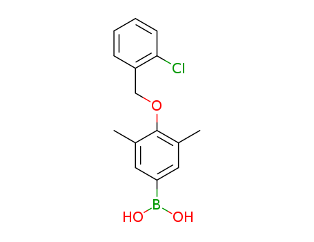 4-(2'-Chlorobenzyloxy)-3,5-dimethylphenylboronic acid