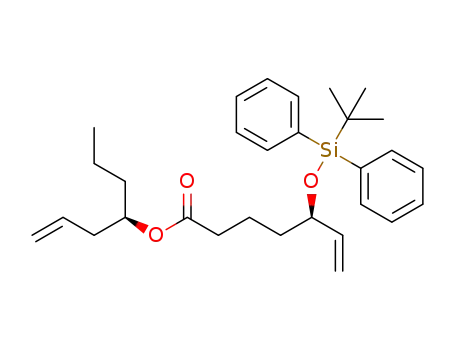 (R)-hept-1-en-4-yl (R)-5-(tert-butyldiphenylsilyloxy)hept-6-enoate