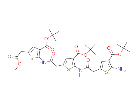 C<sub>34</sub>H<sub>43</sub>N<sub>3</sub>O<sub>10</sub>S<sub>3</sub>