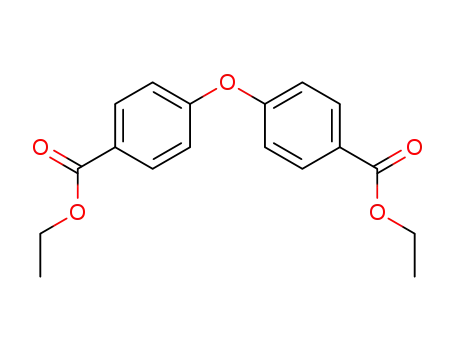 Molecular Structure of 3096-86-4 (Benzoic acid, 4,4'-oxybis-, diethyl ester)