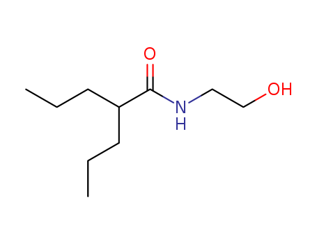 Pentanamide, N-(2-hydroxyethyl)-2-propyl-