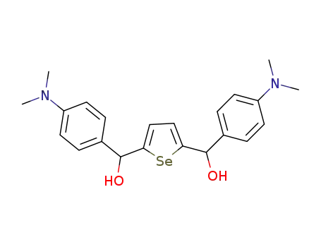 Molecular Structure of 1421042-81-0 (2,5-bis[(4-N,N-dimethylphenyl)hydroxymethyl]selenophene)