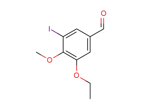 3-iodo-4-methoxy-5-ethoxybenzaldehyde