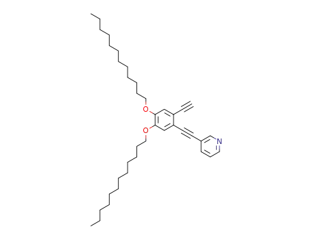 3-((4,5-bis(dodecyloxy)-2-ethynylphenyl)ethynyl)pyridine