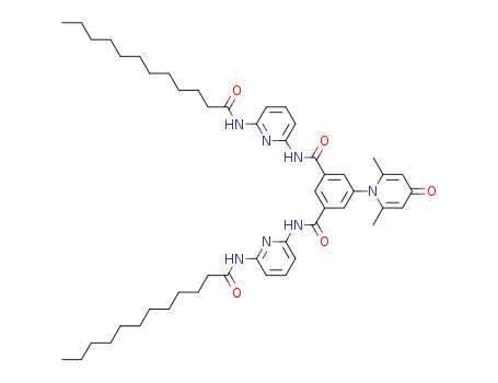 1-[3,5-bis[6-(dodecanoylamino)pyridine-2-yl]carbamoylphenyl]-2,6-dimethyl-1H-pyridine-4-one