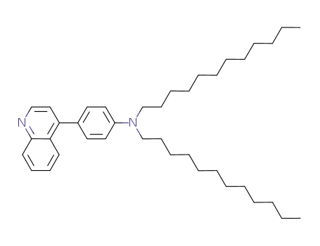 4-[4-(N,N-didodecylamino)phenyl]quinoline