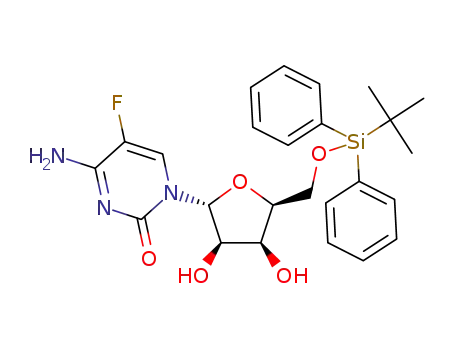 1-[5-O-(t-butyldiphenylsilyl)-α-L-lyxofuranosyl]-5-fluorocytosine