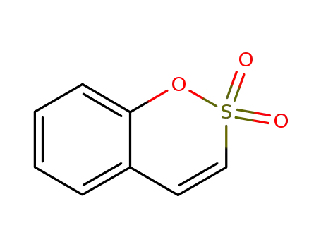 Molecular Structure of 16979-15-0 (1,4-Benzoxathiin 4,4-dioxide)