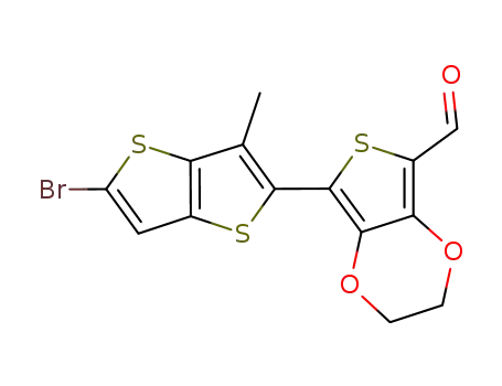 C<sub>14</sub>H<sub>9</sub>BrO<sub>3</sub>S<sub>3</sub>
