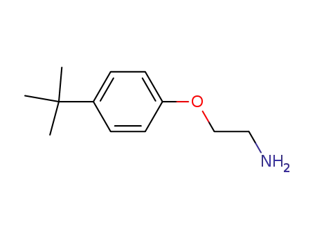 Molecular Structure of 50634-73-6 (2-(4-TERT-BUTYLPHENOXY)ETHANAMINE HYDROCHLORIDE)