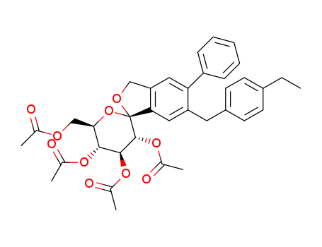 C<sub>36</sub>H<sub>38</sub>O<sub>10</sub>
