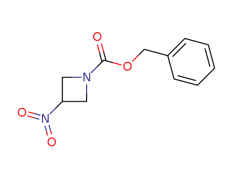 Molecular Structure of 1379079-50-1 (benzyl 3-nitroazetidine-1-carboxylate)