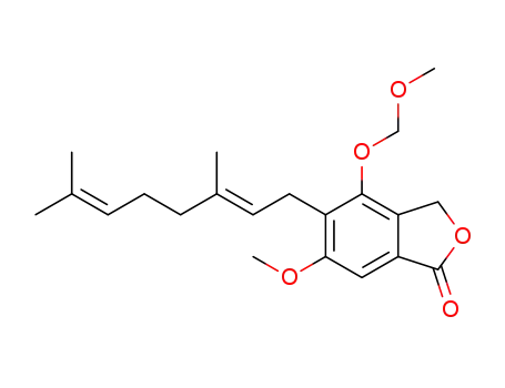 (E)-5-(3,7-dimethylocta-2,6-dienyl)-6-methoxy-4-(methoxymethoxy)isobenzofuran-1(3H)-one
