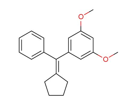 1-(cyclopentylidene(phenyl)methyl)-3,5-dimethoxybenzene