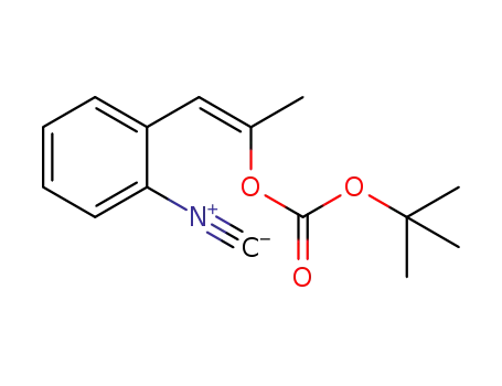 tert-butyl (1Z)-1-(2-isocyanophenyl)prop-1-en-2-yl carbonate