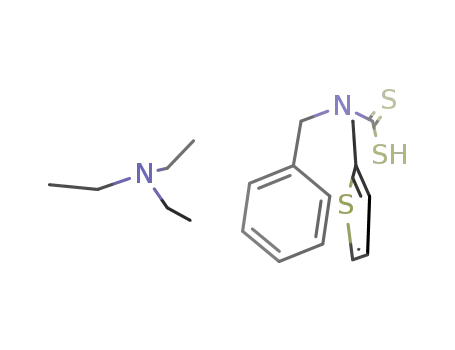 trimethyl ammonium benzyl-thiophen-2-ylmethyldithiocarbamate