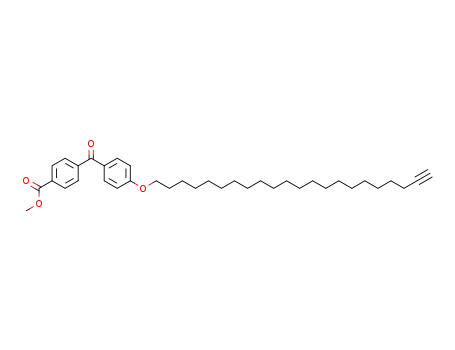 methyl 4-[4-(21-docosynyloxy)benzoyl]-benzoate